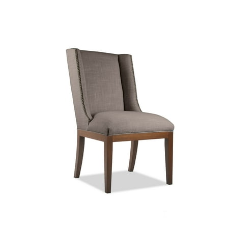 Medium Gray Slate - South Cone Home Marina Dining Chair With Nailheads
