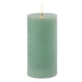 thumbnail image 2 of Melrose LED Lighted Flameless Pillar Candles - 6" - Green - Set of 3, 2 of 2