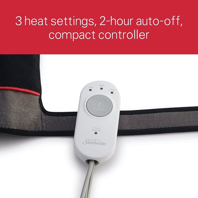 Sunbeam Flex-Temp Joint Wrap Heating Pad for Elbow and Knee Pain Relief  with Removable Cold Pack - Walmart.com