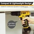 thumbnail image 4 of Deli 12V Max Lithium-Ion Cordless Impact Drill Driver Set, Electric Screwdriver Driver Tool Kit, 3/8" Keyless Chuck,With 2.0Ah Battery,Charger, 4 of 9
