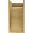 thumbnail image 4 of 12"W x 12"D x 24"H Wide Del Monte Rough Cedar Woodgrain TimberThane Corbel, Primed Tan, 4 of 6