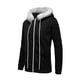 thumbnail image 4 of Gibobby Sudadera polar hombre sudaderas con cierre para hombre, chaquetas de rendimiento térmico de forro polar(Negro,M), 4 of 5