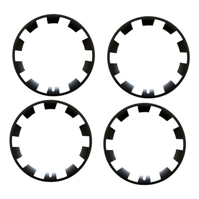 Almencla 4 Pieces Wheel Rim Protector Easy Installation 20inch for Model Y Black