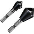 thumbnail image 2 of Lightweight alloy steel HRC89 TiAlN coating countersinking deburring bit 14mm/25mm/510mm/1015mm inner hole 10 to 15mm hole., 2 of 5