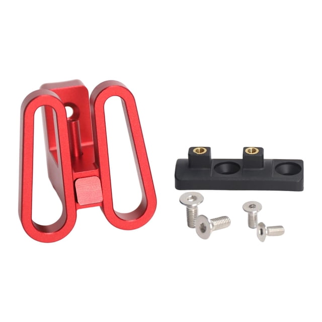 harper Aluminium Alloy Bike Front Carrier Block Quick Release Bracket Mounting Base for Red