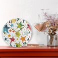 thumbnail image 6 of Colorful Stars Black 10 inch Wall Clocks Non Ticking Easy to Read Battery Decorative for Home Bathroom Kitchen Bedroom Living Room, 6 of 8