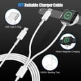 thumbnail image 3 of Cargador Kitminun 2 en 1 USB C magnético para Apple Watch y iPhone, 3 of 7