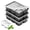 Gray, variant on Large Ice Cube Molds, 3 Pack Whiskey Square Ice Molds, 1.8 Inch Big Ice Cube Tray, Stackable Cocktail Ice Tray with Lid, Easy to Release (Grey)