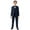 Z1-Navy-kids blazer suit, variant on MKOSPLRT Boys Suits Formal Tuxedo Suits for Flower Boy Wedding Party Outfits Kids Suit Dress Jacket Shirt Vest Pants Tie Set