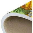 thumbnail image 7 of Dreamtimes Watercolor Thanksgiving Truck Area Rug 72x48in Gnome Pumpkin Harvest Non-Slip Floor Carpet Comfort Floor Mats Decor for Indoor Living Dining Room and Bedroom Area, 7 of 7