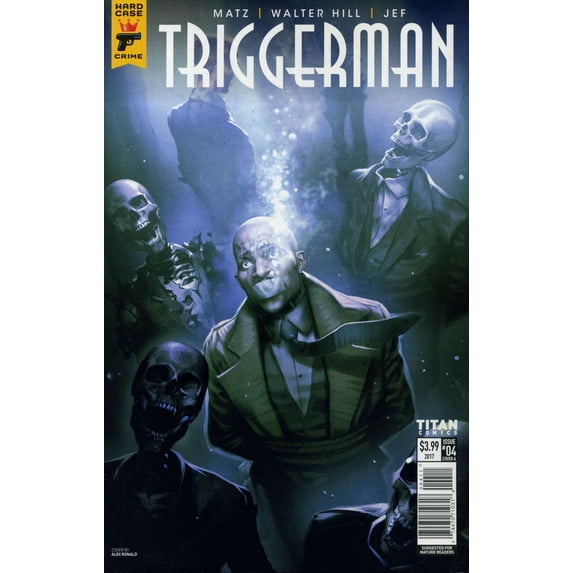 Triggerman (Titan) #4A VF ; Titan Comic Book