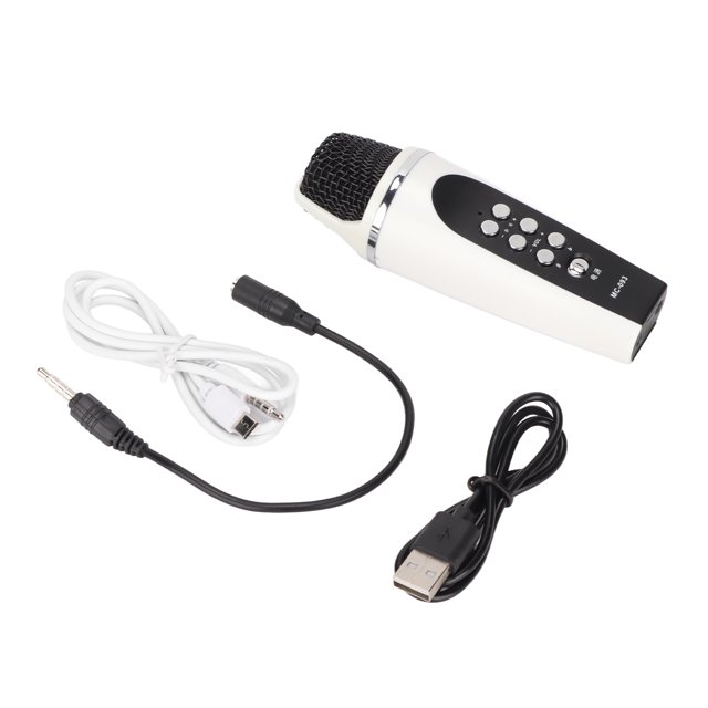Karaoke Singing Microphone,MC-093 Mini Universal Microphone Handheld Microphone KTV Microphone High Capacity