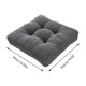 thumbnail image 3 of Cojín de silla exterior Asiento de pana con ataduras • Uso para todas las estaciones • Acolchado suave y de soporte • Correas antideslizantes • Asientos versátiles para comedor, estudio y balcón, 3 of 6