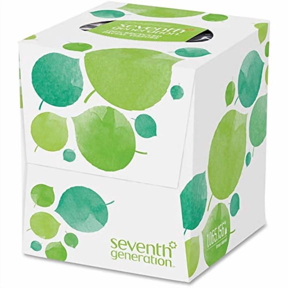 Seventh Generation 100% Recycled Facial Tissue, 2-Ply, 85/Box