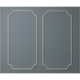 thumbnail image 5 of Ekena Millwork 31"W x 62"H Reeded Acanthus Leaf Panel Moulding Kit (Double Panel), 5 of 10
