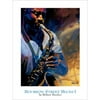 Bourbon Street Blues I by Robert Brasher 18x24 Art Print Poster Vintage Jazz Music New Orleans Saxophone Player
