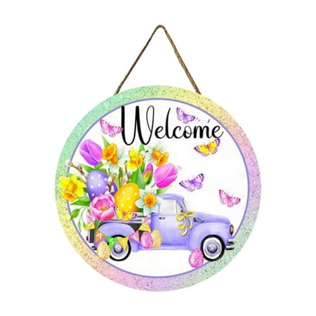 

Laundry Room Kitchen & Dining Room Tables for 8 Welcome Fall Door Sign Vintage Decorations for Bathroom Beach Decorating Ideas Easter Bunny Wooden Door Hanging Wall Decoration Easter Holiday