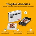 thumbnail image 4 of KODAK Mini 3 Retro Instant Portable Photo Printer (3x3 inches) + 38 Sheets Bundle, Black, 4 of 10