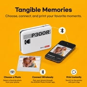 KODAK Mini 3 Retro 4PASS Portable Photo Printer (3x3 inches) + 38 Sheets Bundle, Yellow