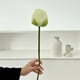 thumbnail image 5 of Simulación Plástica 1 unidad de arreglo floral artificial de loto y nenúfar de plástico blanco para decoración del hogar,mesa de salón budista o pecera. Rkxzt, 5 of 9