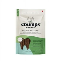 Crumps Naturals  7 in. Plaque Buster Bacon Dog Treat, Pack of 8