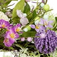 thumbnail image 4 of Northlight Lavender and Allium Spring Wreath - 28" - Purple, 4 of 6