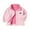 Pink, variant on KYAIGUO Baby Jacket Thick Warming Double-Sided Padded Outerwear Coat 2-12y Premium Full-Zip Polar Fleece Jacket