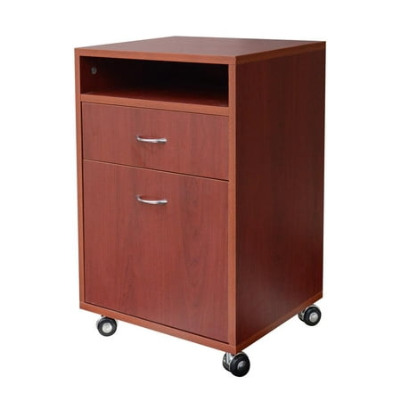 24" Mobile Printer Stand (Brow)