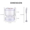 thumbnail image 2 of Tarro Encurtidos Reloj Arena Tarro Encurtidos Hermético Multiusos Tarros Almacenamiento Alimentos para, 2 of 9