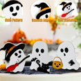 thumbnail image 4 of Lovely Ghost Halloween Decorations Weird Decorative , Bat, Witch Broom Logo Tray Decoration Home Shelf Display, 4 of 5