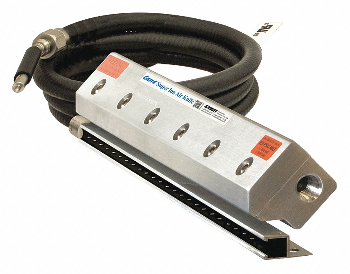 Exair Air Knife,1/4" (F)NPT Inlet,12" W 112012