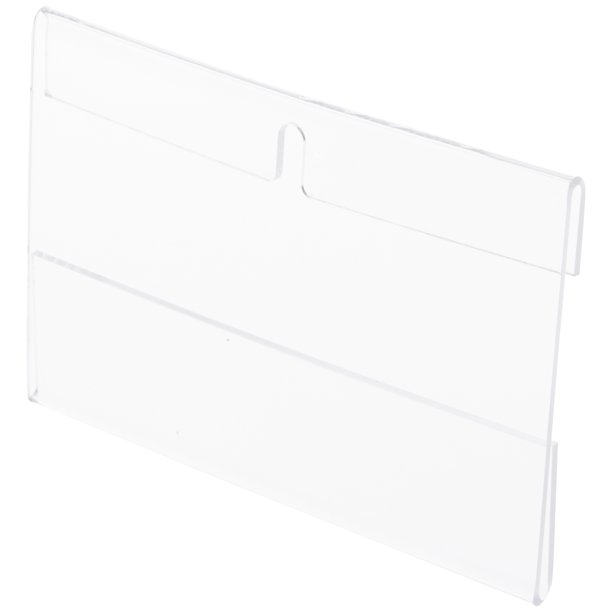 Plymor Clear Acrylic TopFold Literature Sign Holder Frame (Wall Mount