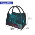 thumbnail image 2 of Honeii Lost Golden Key Print Cooler Bag Insulated, Large Leakproof Soft Sided Portable Cooler Bag,Lunch Box Lunch Bag, 2 of 6