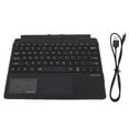 thumbnail image 2 of Housse Type Clavier Sans Fil pour Tablettes SUR face Pro 8/ 9/10/11 / X, Clavier Ultra Mince Rétroéclairé 7 Couleurs avec Pavé Tactile, Batterie Rechargeable, 2 of 7