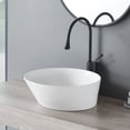 thumbnail image 2 of Bothwa Home Modern Bathroom Vessel Sink – Stylish Above-Counter White Porcelain Sink, Durable Ceramic, Easy Top-Mount Installation, 2 of 12
