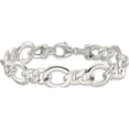 thumbnail image 3 of Sterling Silver Polished Flat Fancy Link Bracelet (Width 13.1) (Length 7.5) - Jbsp, 3 of 5
