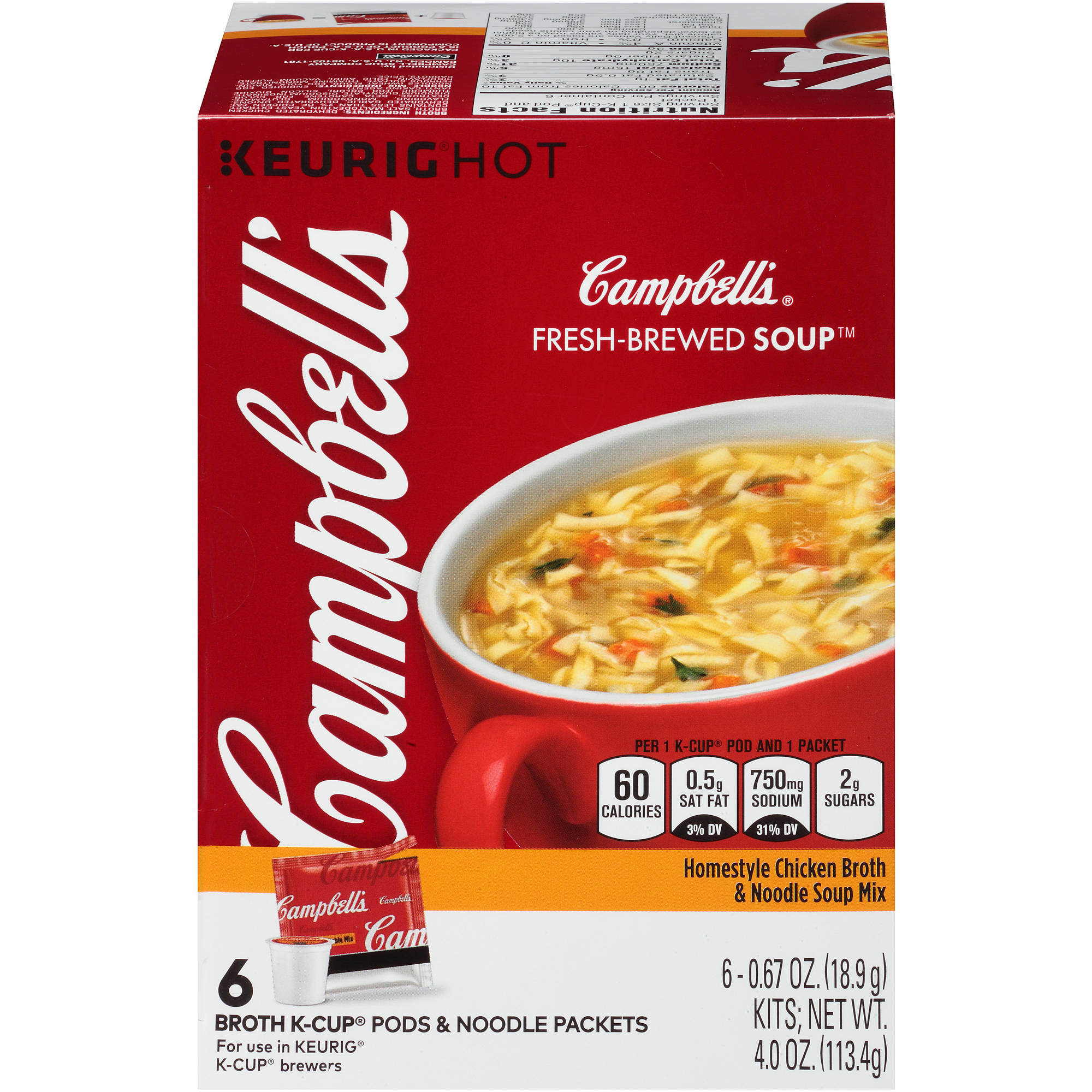 Campbells Fresh-Brewed Soup Homestyle 