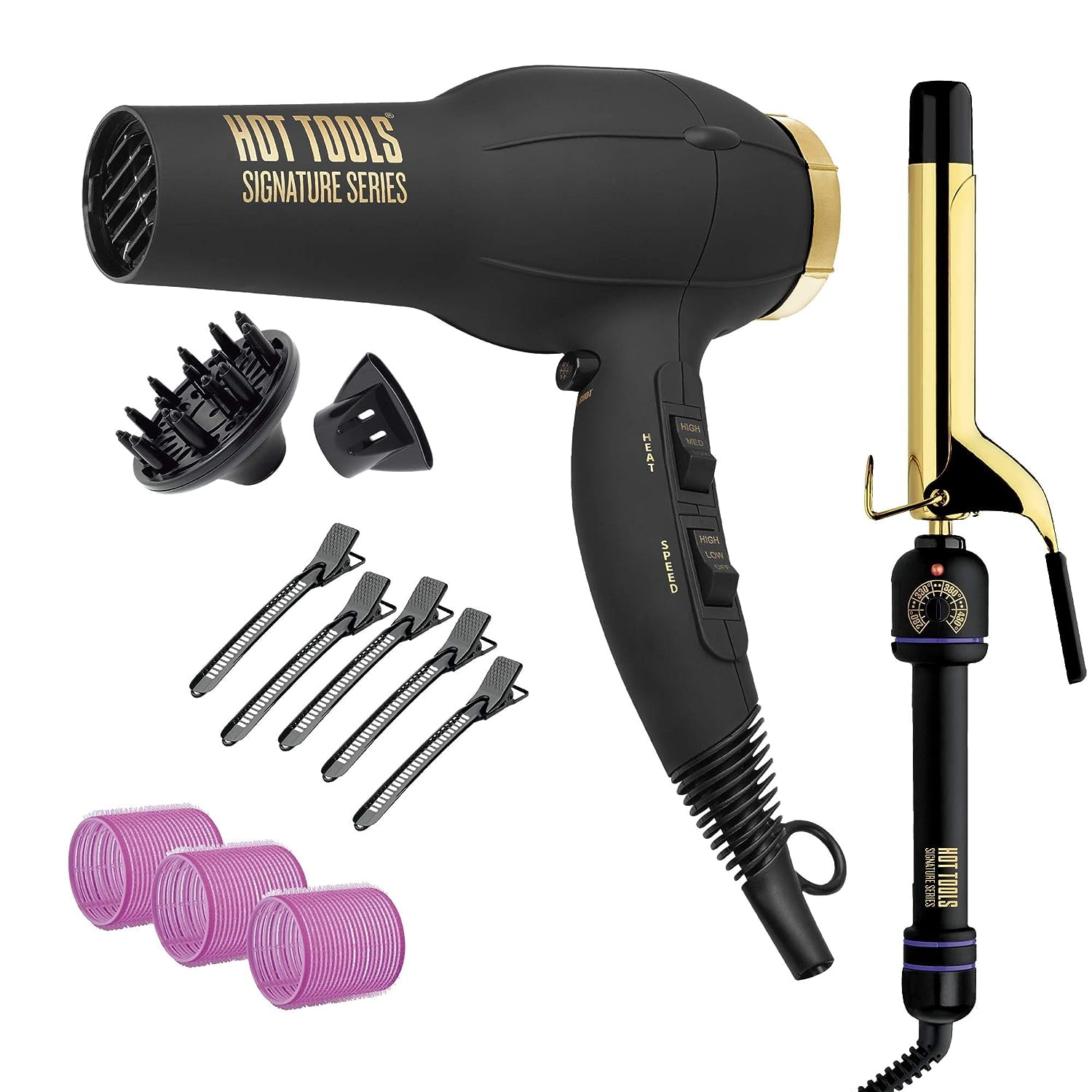 Hot tools signature series 1875w salon turbo ionic dryer hotsell