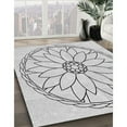 thumbnail image 2 of Ahgly Company Indoor Rectangle Patterned Platinum Gray Area Rugs, 2' x 5', 2 of 6