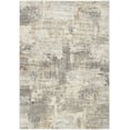 thumbnail image 2 of Nourison Eco-Friendly Modern Beige Grey 5'3" x 7'3" Area Rug (5x7), 2 of 8