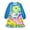 Space Dino, variant on Casual Dresses Nightgowns Velvet Pleated design One-Piece Nightdress for Indoor Outdoor Daily Space Dino 3-10T
