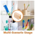 thumbnail image 3 of OULII 10Pcs Light Yellow Toothbrush Cases for Brush Protection and Daily Use, 3 of 4