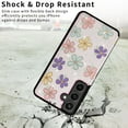 thumbnail image 6 of Dteck for Samsung Galaxy S21+ Plus Case Wallet with Card Holder, Floral Flower Pattern RFID Blocking PU Leather Kickstand Case for Women Girls, Double Magnetic Clasp Shockproof Cover,Colorful Flowers, 6 of 6