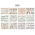 thumbnail image 1 of Nail Art Watermark Sticker Set 12 Sheets, A Set Of Butterfly, Fruit Lace, Colorful Flower Nail Stickers, 1 of 3