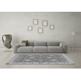 thumbnail image 3 of Ahgly Company Indoor Round Oriental Gray Traditional Area Rugs, 6' Round, 3 of 4