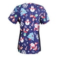 thumbnail image 3 of Women's Print Scrub Top, 3 of 4