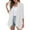White, variant on Women's 3/4 Sleeve Cardigans Casual Solid Color Cardigan Lightweight Soft Open Front Cardigans