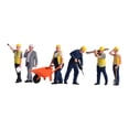 thumbnail image 2 of Figuras en miniatura a escala 1/64, trabajadores de la construcción, mini diorama para miniaturas Estilo B, 2 of 9