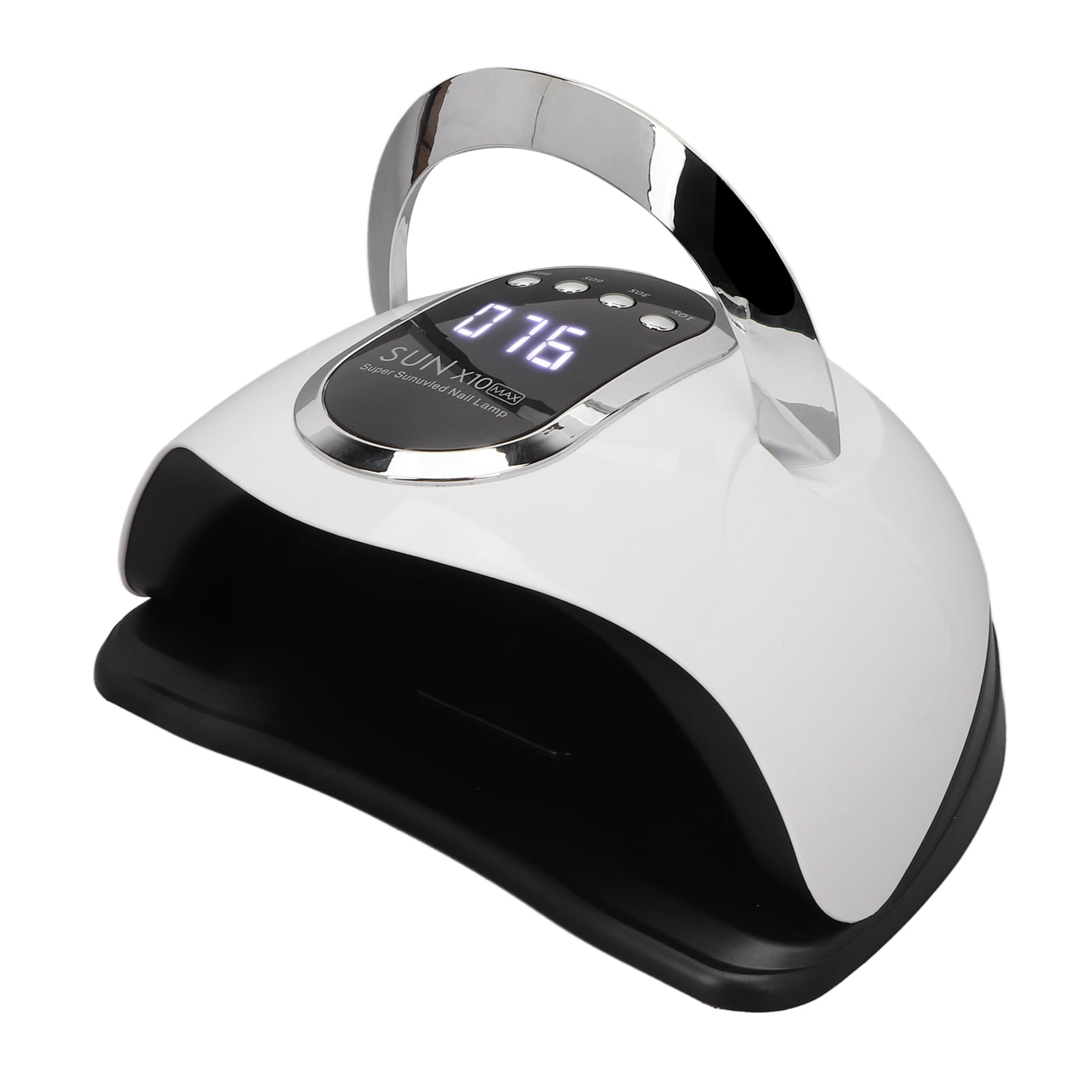 Suodoka SUN X10 MAX 280W LED UV Nail Lamp, 66 Beads Quick Drying Gel Polish Curing Light with Auto Sensor US Plug