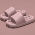 thumbnail image 4 of Women's Bathroom Slides Quick Dry Non Slip Shower Shoes Thick Sole EVA Sandals with Arch Support Lightweight Home Slippers for Pool Gym Spa Beach Vacation (Pink, 40), 4 of 4